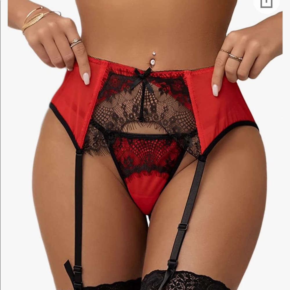 Garter Belt and G-String Set